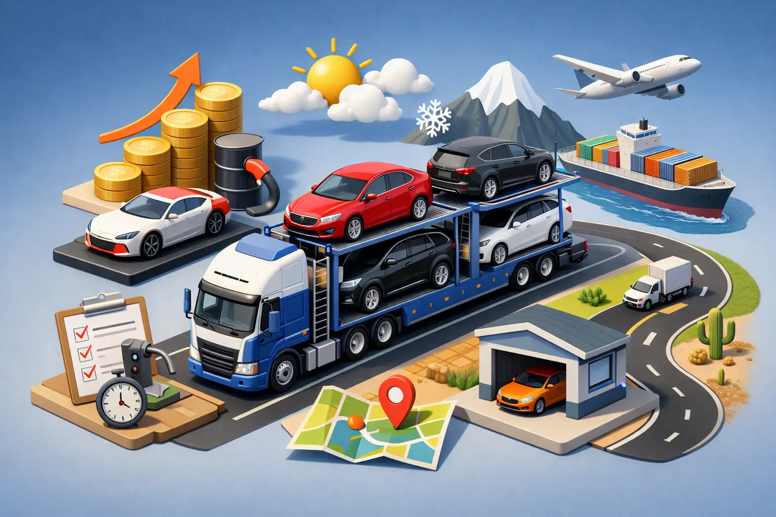 What Affects Car Shipping Prices? 9 Key Factors