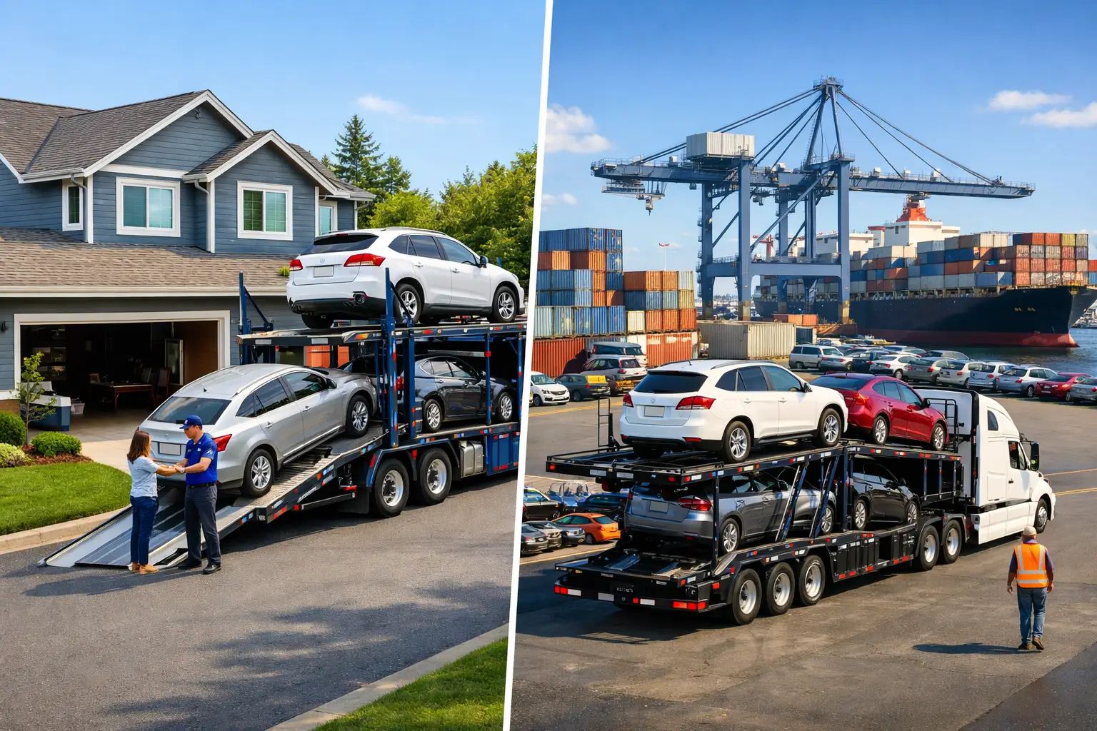 Door Delivery vs Terminal Pickup Compared